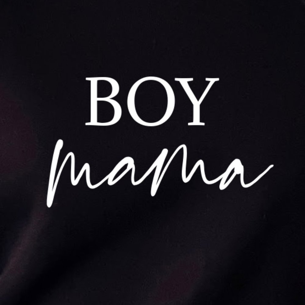 BOY Mom Sweatshirt | Mom Sweatshirt - Picture 2 of 3